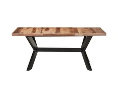 Valgomojo stalas, 180x90x75cm, mediena su medaus apdaila