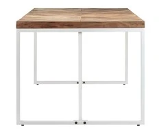 Valgomojo stalas, 180x90x76cm, akacija ir mango mediena