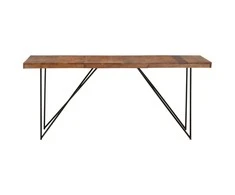 Valgomojo stalas, 180x90x76cm, akacijos medienos masyvas