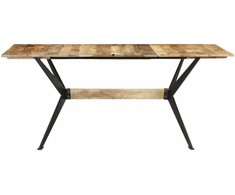 Valgomojo stalas, 180x90x76cm, mango medienos masyvas