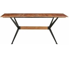 Valgomojo stalas, 180x90x76cm, mango medienos masyvas