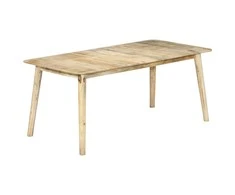 Valgomojo stalas, 180x90x76cm, mango medienos masyvas