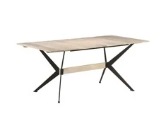Valgomojo stalas, 180x90x76cm, mango medienos masyvas