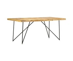 Valgomojo stalas, 180x90x76cm, mango medienos masyvas
