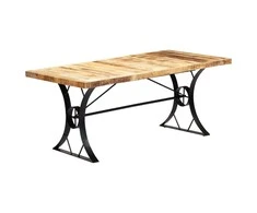 Valgomojo stalas, 180x90x76cm, mango medienos masyvas