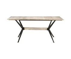 Valgomojo stalas, 180x90x76cm, mango medienos masyvas