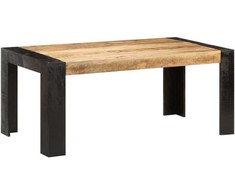 Valgomojo stalas, 180x90x76cm, mango medienos masyvas