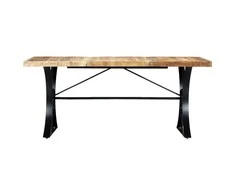 Valgomojo stalas, 180x90x76cm, mango medienos masyvas