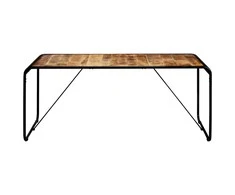 Valgomojo stalas, 180x90x76cm, neapdorotas mango masyvas