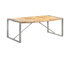 Valgomojo stalas, 200x100x75cm, mango medienos masyvas