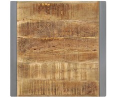 Valgomojo stalas, 70x70x75cm, neapdorota mango mediena