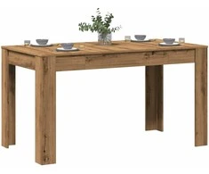Valgomojo stalas, artisano, 140x74,5x76cm, apdirbta mediena