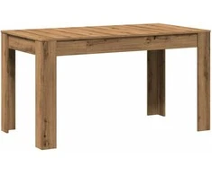 Valgomojo stalas, artisano, 140x74,5x76cm, apdirbta mediena