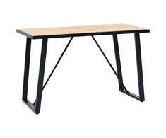 Valgomojo stalas, ąžuolo spalvos, 120x60x75cm, MDF