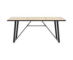 Valgomojo stalas, ąžuolo spalvos, 200x100x75cm, MDF