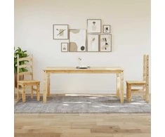 Valgomojo stalas Corona, 180x90x75cm, pušies medienos masyvas