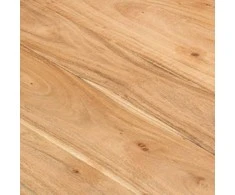 Valgomojo stalas, juodas, 180x90x77cm, akacijos masyvas
