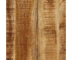 Valgomojo stalas, mango mediena, plieninės kojelės, 180cm