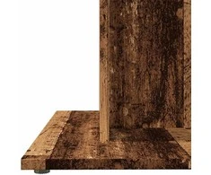 Valgomojo stalas, medienos, 80x80x75 cm, apdirbta mediena