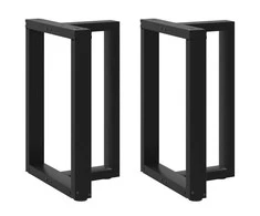 Valgomojo stalo kojelės, T formos, 2 vnt., 60x35x(72-73) cm