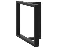 Valgomojo stalo kojelės, T formos, 2 vnt., 80x35x(72-73) cm
