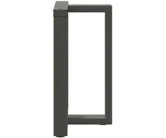Valgomojo stalo kojelės, T formos, 2 vnt., 60x35x(72-73) cm