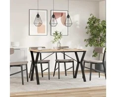 Valgomojo stalo kojos, 120x60x73cm, ketus, Y formos rėmas