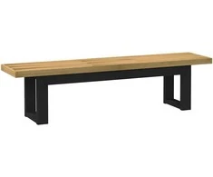 Valgomojo suoliukas, NOAIN, 180x40x45cm, medienos masyvas