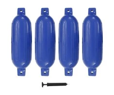 Valties bortų apsaugos, 4vnt., mėlynos, 58,5x16,5cm, PVC