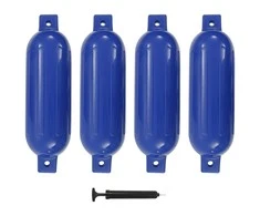 Valties bortų apsaugos, 4vnt., mėlynos spalvos, 51x14cm, PVC