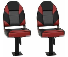 Valties sėdynės su kojomis su 360° pasukimo mechanizmais, 2vnt.