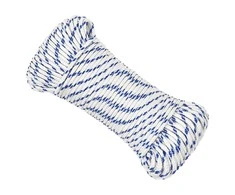 Valties virvė, baltos spalvos, 3mm, 100m, polipropilenas