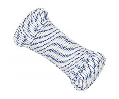 Valties virvė, baltos spalvos, 3mm, 250m, polipropilenas