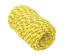 Valties virvė, geltonos spalvos, 2mm, 50m, polipropilenas