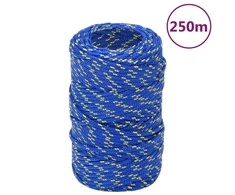 Valties virvė, mėlynos spalvos, 2mm, 250m, polipropilenas