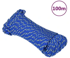 Valties virvė, mėlynos spalvos, 5mm, 100m, polipropilenas