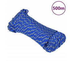 Valties virvė, mėlynos spalvos, 5mm, 500m, polipropilenas