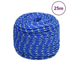 Valties virvė, mėlynos spalvos, 6mm, 25m, polipropilenas