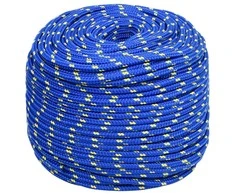 Valties virvė, mėlynos spalvos, 6mm, 25m, polipropilenas