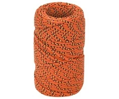 Valties virvė, oranžinės spalvos, 2mm, 25m, polipropilenas
