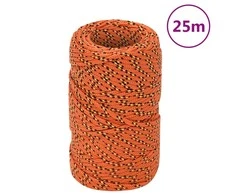 Valties virvė, oranžinės spalvos, 2mm, 25m, polipropilenas