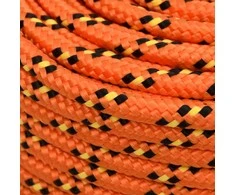 Valties virvė, oranžinės spalvos, 8mm, 100m, polipropilenas