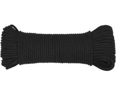 Valties virvė, visiškai juoda, 3mm, 100m, polipropilenas
