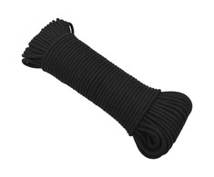 Valties virvė, visiškai juoda, 5mm, 50m, polipropilenas