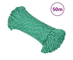Valties virvė, žalios spalvos, 5mm, 50m, polipropilenas