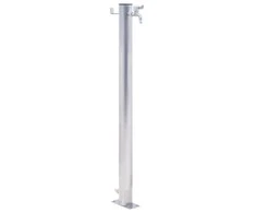 Vandens kolonėlė sodui, 40cm, nerūdijantis plienas, apskrita