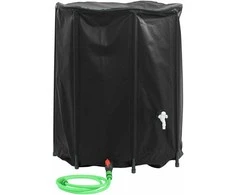 Vandens talpa su čiaupu, sulankstoma, 1250l, PVC