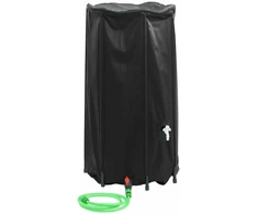 Vandens talpa su čiaupu, sulankstoma, 250l, PVC