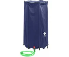 Vandens talpa su čiaupu, sulankstoma, 250l, PVC