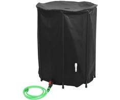 Vandens talpa su čiaupu, sulankstoma, 750l, PVC